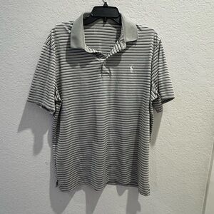 Polo by Ralph Lauren Black and White Striped Shirt